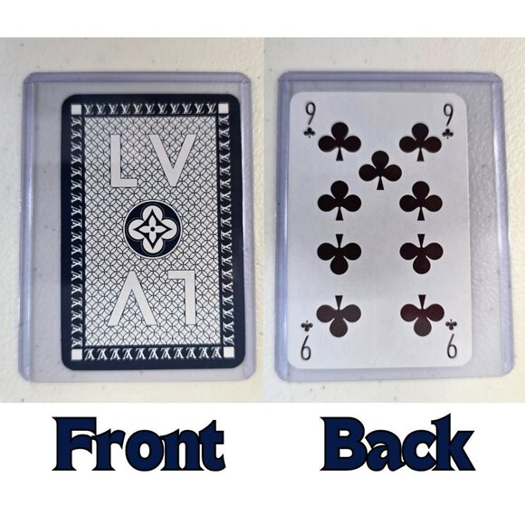 Louis Vuitton Black and White Playing Cards - Picture 3 of 5